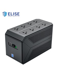 UPS INTERACTIVO ELISE SERIE POWER PBOX-650, 650VA, 360WEL UPS ELISE PBOX-650 ES 