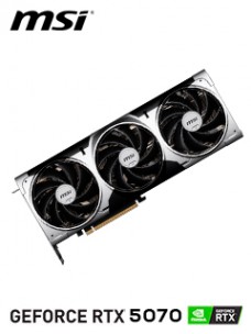 TARJETA DE VIDEO MSI GEFORCE RTX 5070 TI 16G VENTUS 3X OC, 16 GB GDDR7, PCIE GEN 5.0