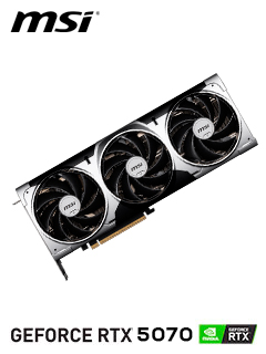 TARJETA DE VIDEO MSI GEFORCE RTX 5070 TI 16G VENTUS 3X OC, 16 GB GDDR7, PCIE GEN 5.0