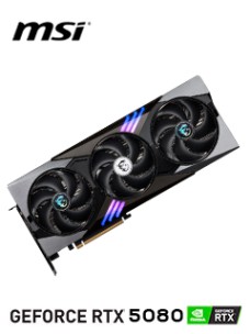 TARJETA DE VIDEO MSI GEFORCE RTX 5080 16G GAMING TRIO OC, 16GB GDDR7, PCIE GEN 5.0