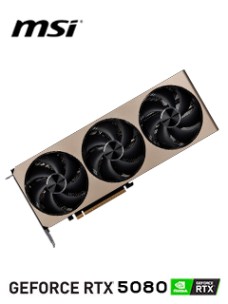 TARJETA DE VIDEO MSI GEFORCE RTX 5080 16G INSPIRE3X OC, 16GB GDDR7, PCIE GEN 5.0