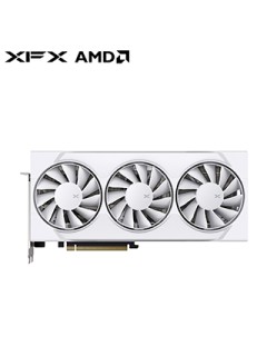 TARJETA DE VIDEO XFX SWIFT AMD RADEON RX 9060 XT OC WHITE TRIPLE FAN GAMING EDITION 1