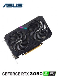 TARJETA DE VIDEO ASUS DUAL GEFORCE RTX 3050 V2 OCEDITION 8GB GDDR6, PCIE 4.0PUER